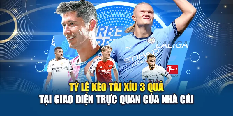 Tài Xỉu 3 Trái W88 - Cách Đọc Kèo Và Chiến Thuật Hiệu Quả 1 Tỷ lệ kèo tài xỉu 3 quả tại giao diện trực quan của nhà cái