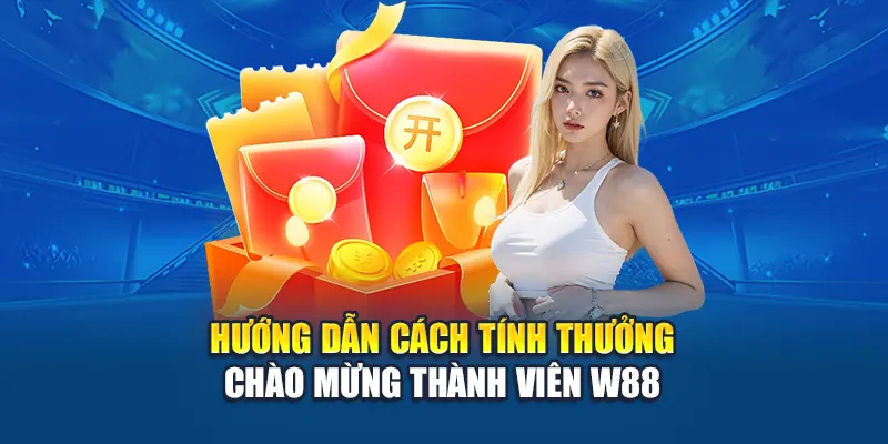Cách Nhận Phần Thưởng Chào Mừng Khi Gia Nhập Nhà Cái W88 3 Hướng dẫn cách tính thưởng chào mừng thành viên W88